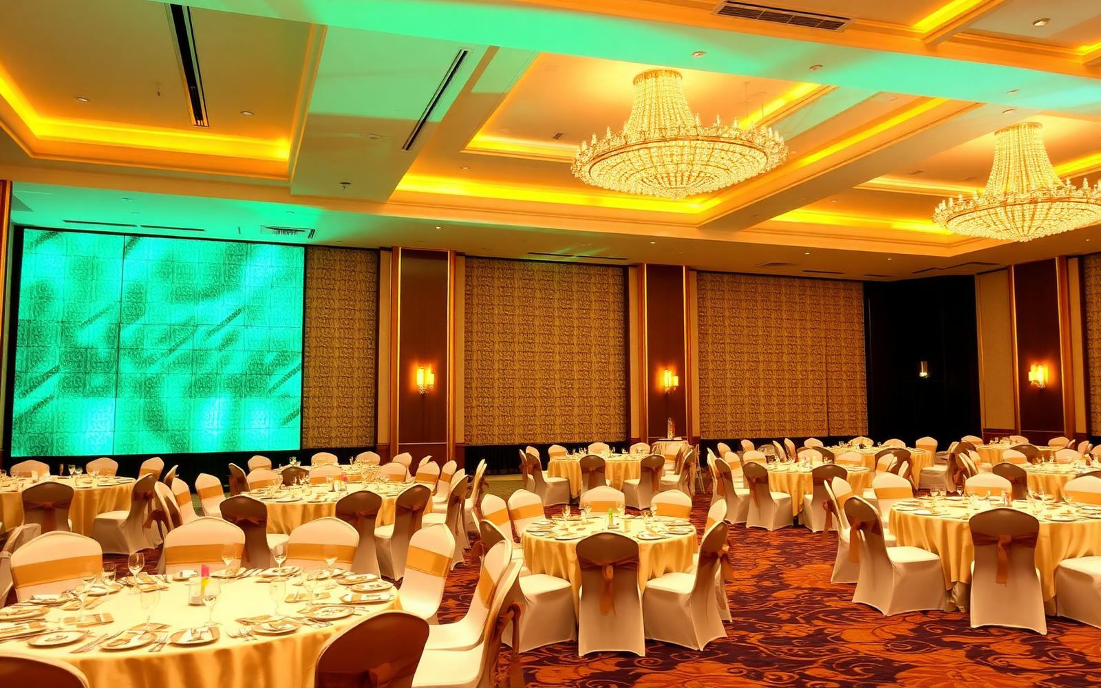 Crowne Plaza Kochi ballroom